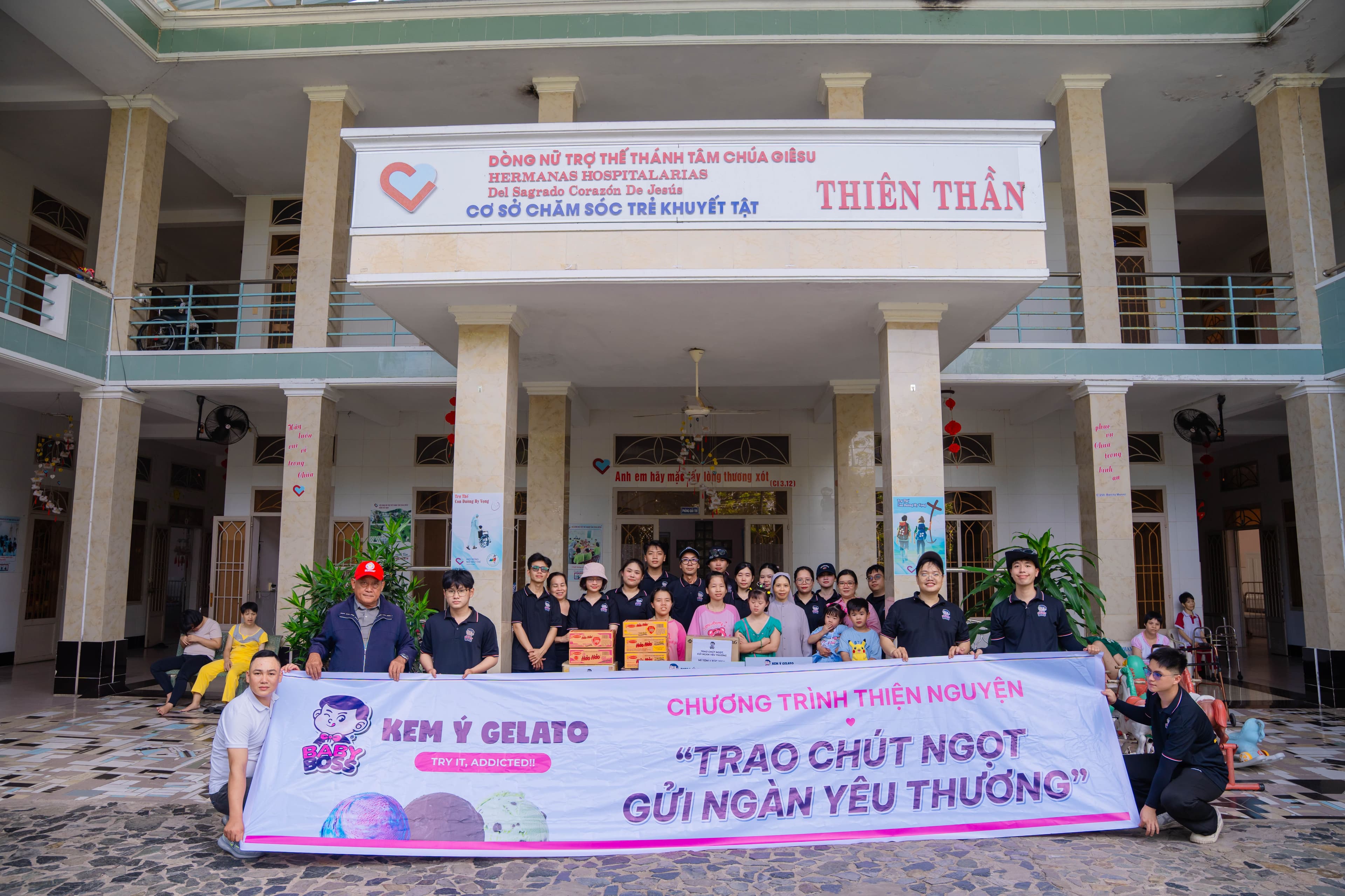 Baby Boss lan tỏa yêu thương cùng Cơ sở chăm sóc trẻ em khuyết tật Thiên Thần 2026
