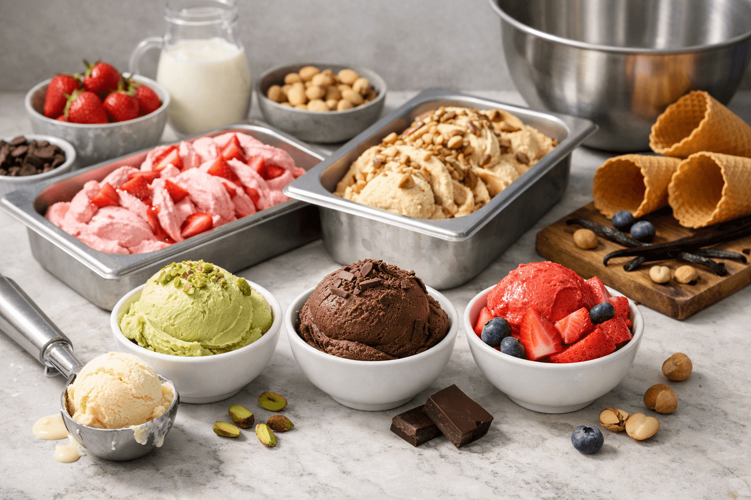 Gia công kem gelato Việt Nam: Chọn hướng phù hợp