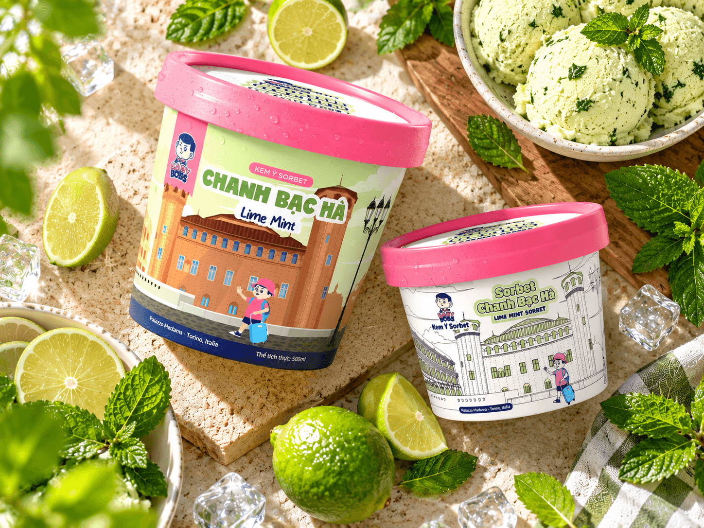 Gelato Promax MINT LIME SORBET