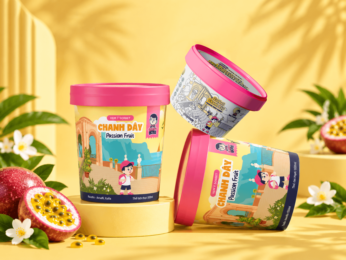 Gelato Promax PASSION FRUIT SORBET