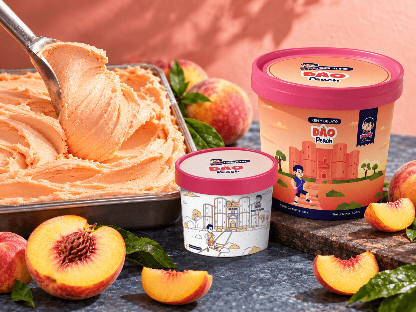Gelato Promax ピーチジェラート