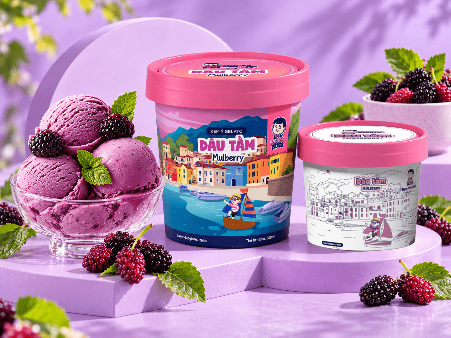 Gelato Promax マルベリージェラート