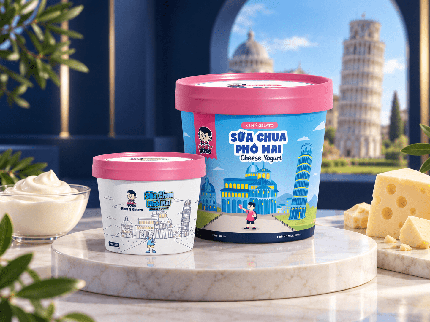 Gelato Promax 奶酪酸奶 Gelato