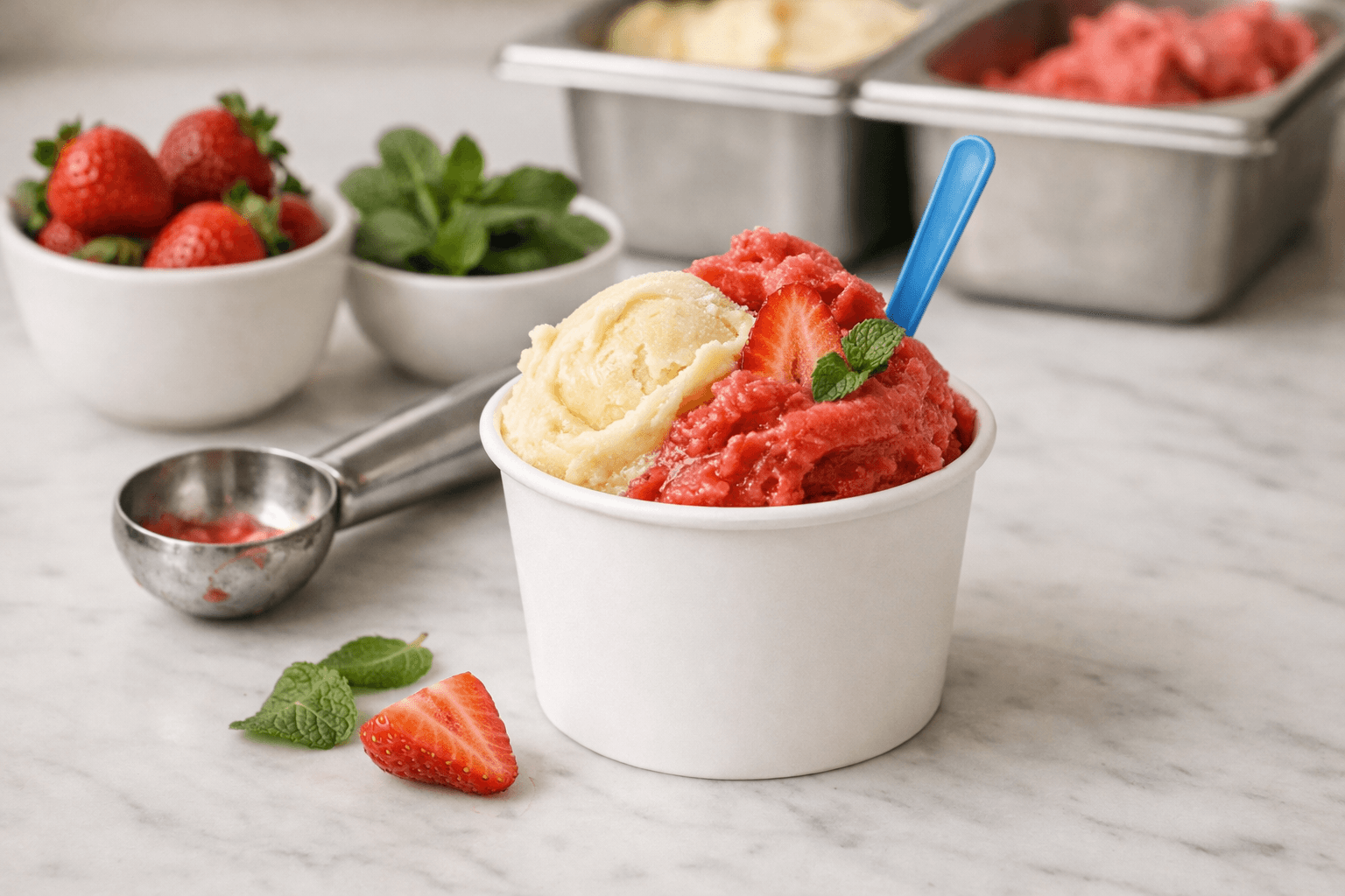 ジェラートを食べる際の食品安全:5つの原則