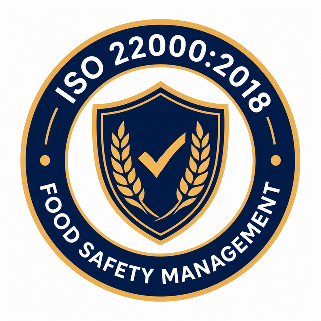 Huy hiệu minh họa ISO 22000:2018